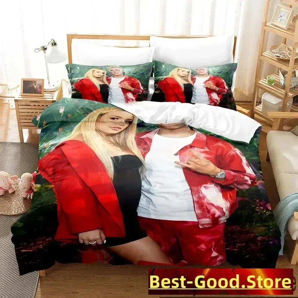 3D Print Tana Mongeau Tanacon Printed Bed Set Duvet Cover Pillowcase Bedding Set Linen Sheet Quilt Cover Full Queen King Size