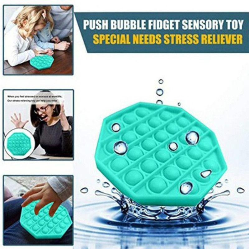 Foxmind Pop Bubble Sensorisches Fidget Pop It Spielzeug zum Stressabbau und für pädagogischen Spaß für Kinder