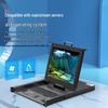 Shengwei 8-Port KVM Switch with 17-Inch LCD Monitor