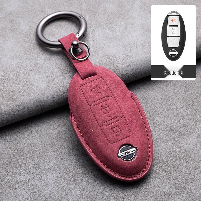 Nissan Car Key Cover for Qashqai, Teana, Tiida, Paladin, Murano, Sylphy, and X-Trail Models