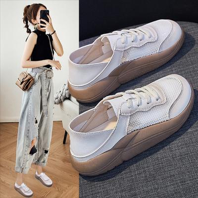 2022 Summer Sneakers Women Fashion Shoes Breathable Mesh Lace Up Casual Sports Running Shoes Designer Tennis Shoes