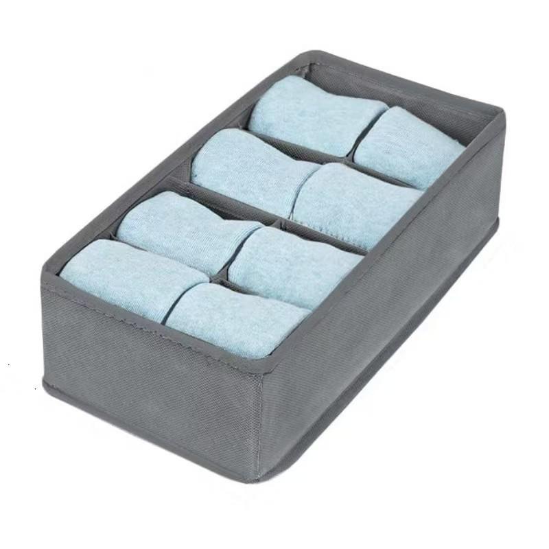Multi-compartment Non-woven Underwear & Socks Storage Box Set