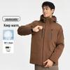 Xuezhongfei Men's Hooded Down Jacket