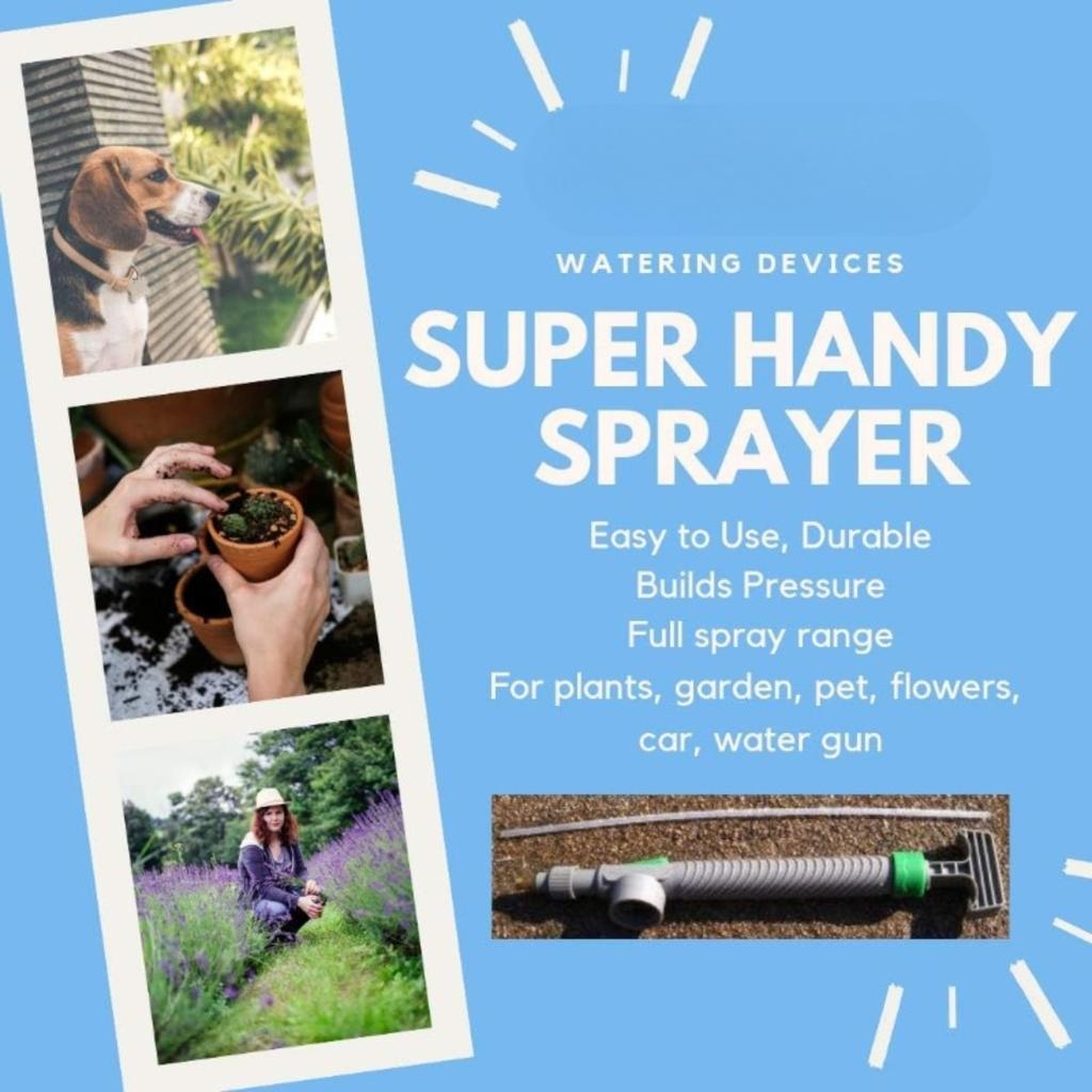 Adjustable Nozzle, Multi-function Spray Bottle, Portable Pressure Spray, Plant Maintenance Tools, Practical Household Sprayer,portable Watering Device