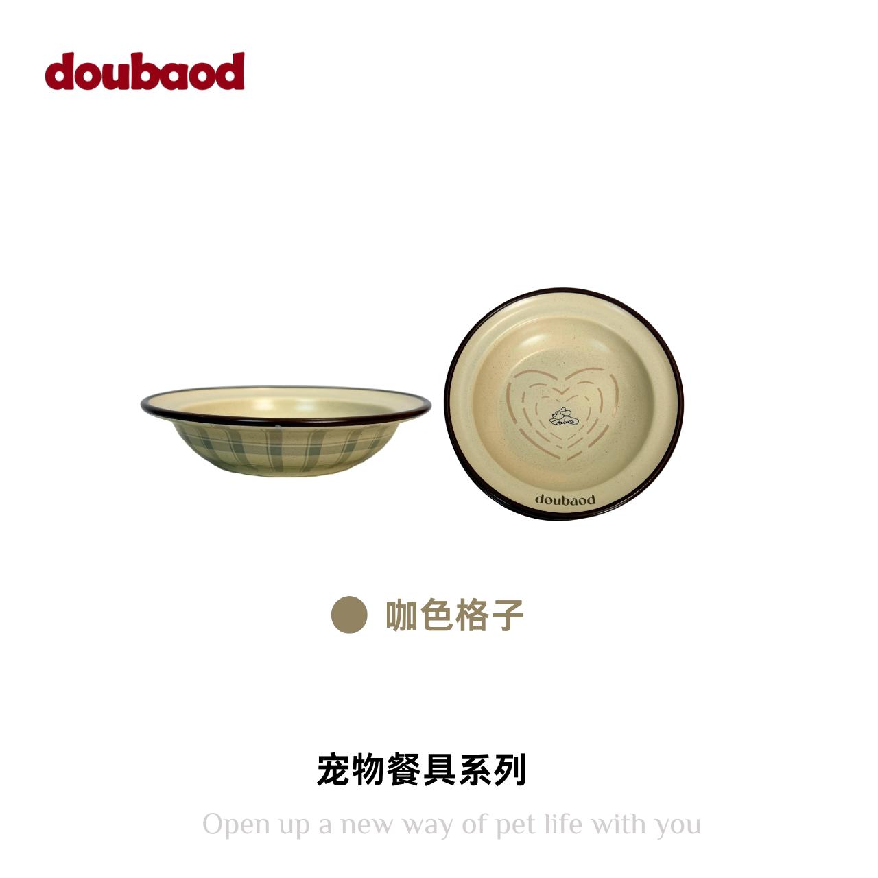 

Pet bowl, dog bowl, cat water bowl, cat and dog universal pet ceramic plate, heightening pet bowl rack
