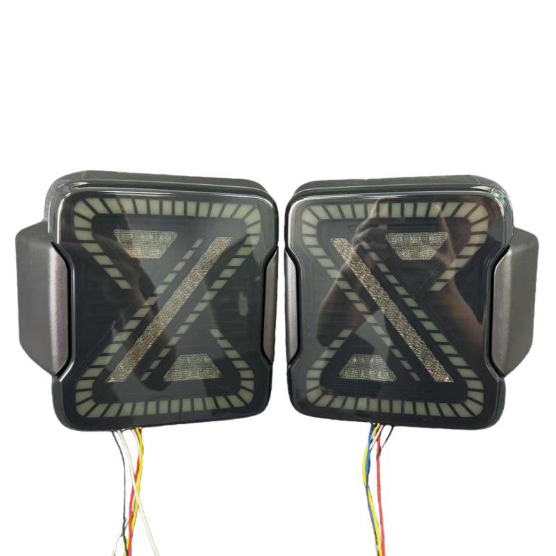 LED Taillights with Sequential Turn Signals for Modified Jeep Wrangler JL/JK