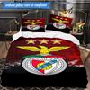 Football Club Eagle 3pcs K-pop music group Bedding set,Ideal for Bedroom, Dormitory,Including Duvet Cover And 2pcs Pillowcases,Fan gifts