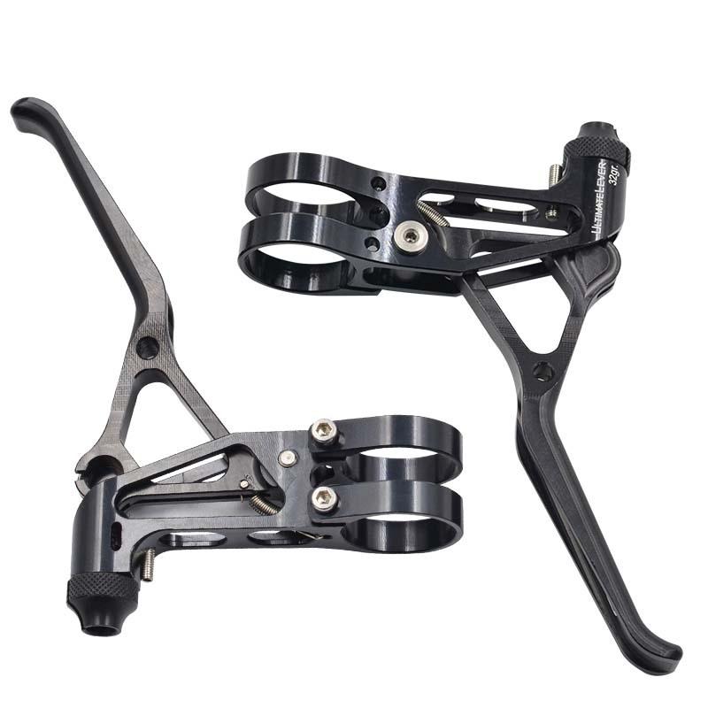 Bicycle Brake Lever V Brake Handle Folding Bike Brake Handle Lever Lightweight 64g Hollow Handlebar Cycling Parts