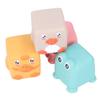 Soft Baby Animal Building Blocks Toys Soft Blocks Chewable Squeeze Blocks Toy for Toddlers Infant