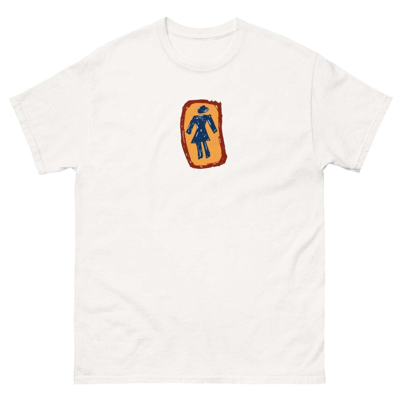 Girl Skateboards Painted Logo Skateboarding T-Shirt S разноцветный