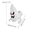 Halloween Inflatable Outdoor Decorations Spooky Scary Novelty Seasonal Decor with Light for Garden Balcony Lawn Outdoor Holiday