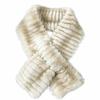 Soft Plush Faux Fur Scarf Thickened Faux Fur Collar Gifts Fur Neck Wrap  Women's