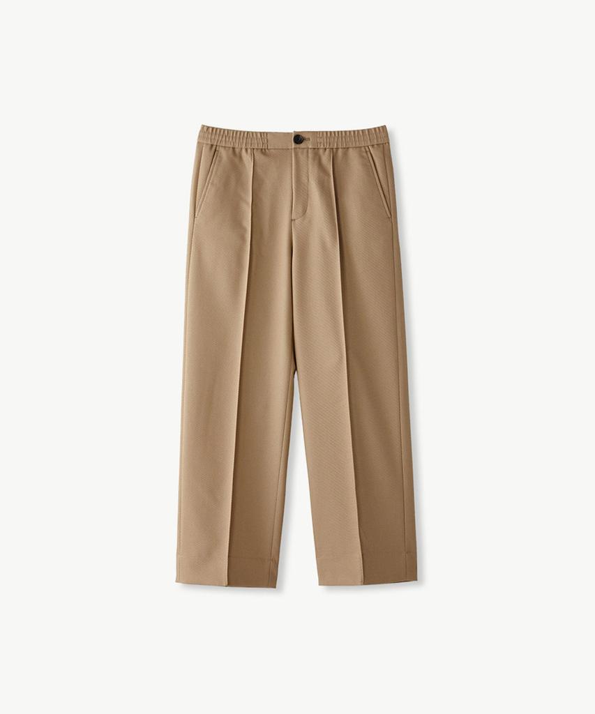 Stico Bold Twill String Setup Pants_Beige (Real Wide Fit)_Sepva72Wsd