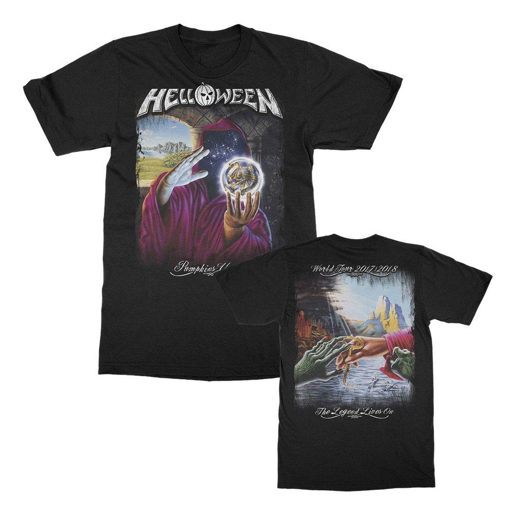 

New Rock Helloween 3D printed mens and womens Tshirt shirt retro street rock clothing round neck short sleeved Harajuku top 4XL
