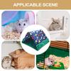 Bunny Beds 2 In 1 Triangular Sleeping House Hedgehog House For Small Pet Bunny Bearded Dragons Enclosure Home Living Room Corner