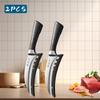 Professional Boning Knife with Stainless Steel Fruit Slicing Knife Non-slip Handle Kitchen Slaughtering Knife with Cover
