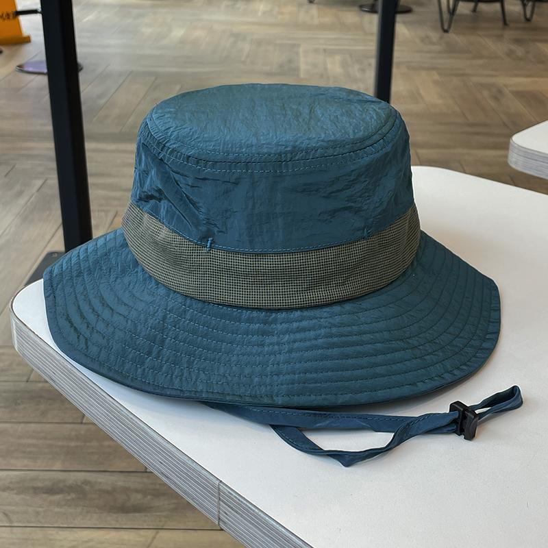 Summer Functional Wind Quick-drying Thin Bucket Hat Women Opening Breathable Sun Hat Outdoor Camping Mountaineering Sun Hat Men