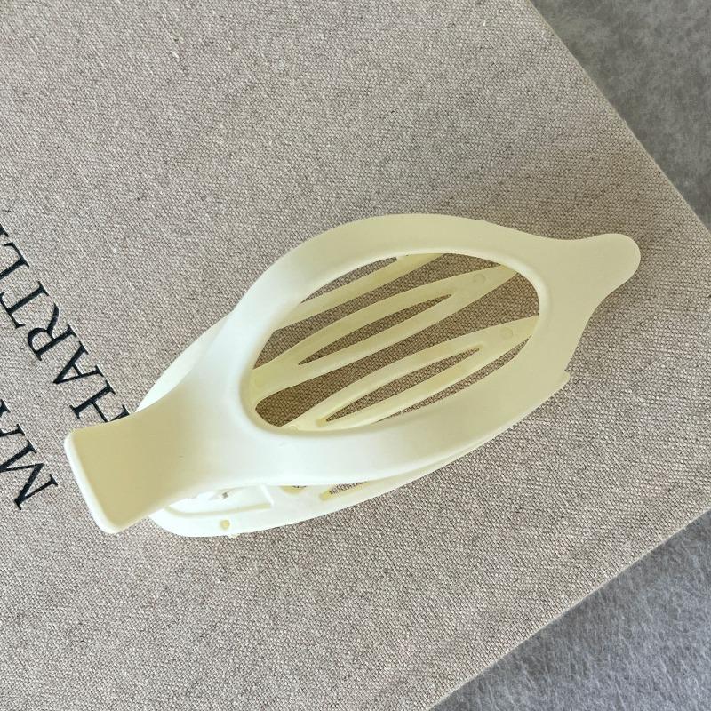 Suede Finish Hair Clip Large Swallow Clip Design Strong Hold for Wet Dry Hair Updo Shower Use Minimalist Hairpin