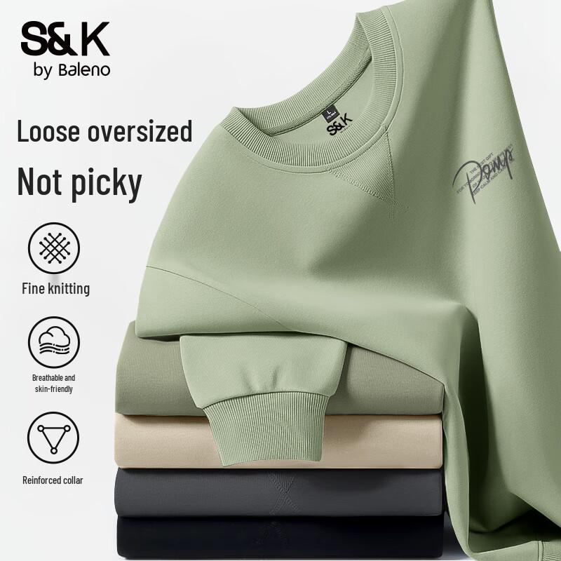 

Baleno Men s S&K Series Round Neck Pullover Sweatshirt 3XL