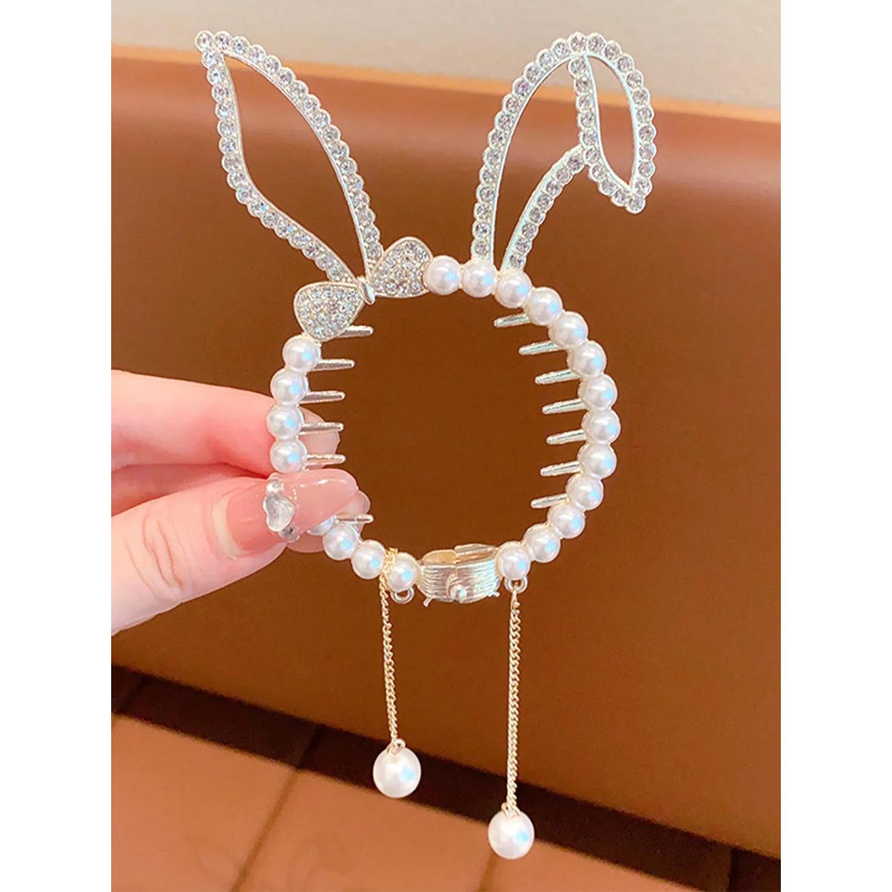 

1Pcs Fashion Cute Cartoon Bunny Hair Claws For Women Hair Accessories