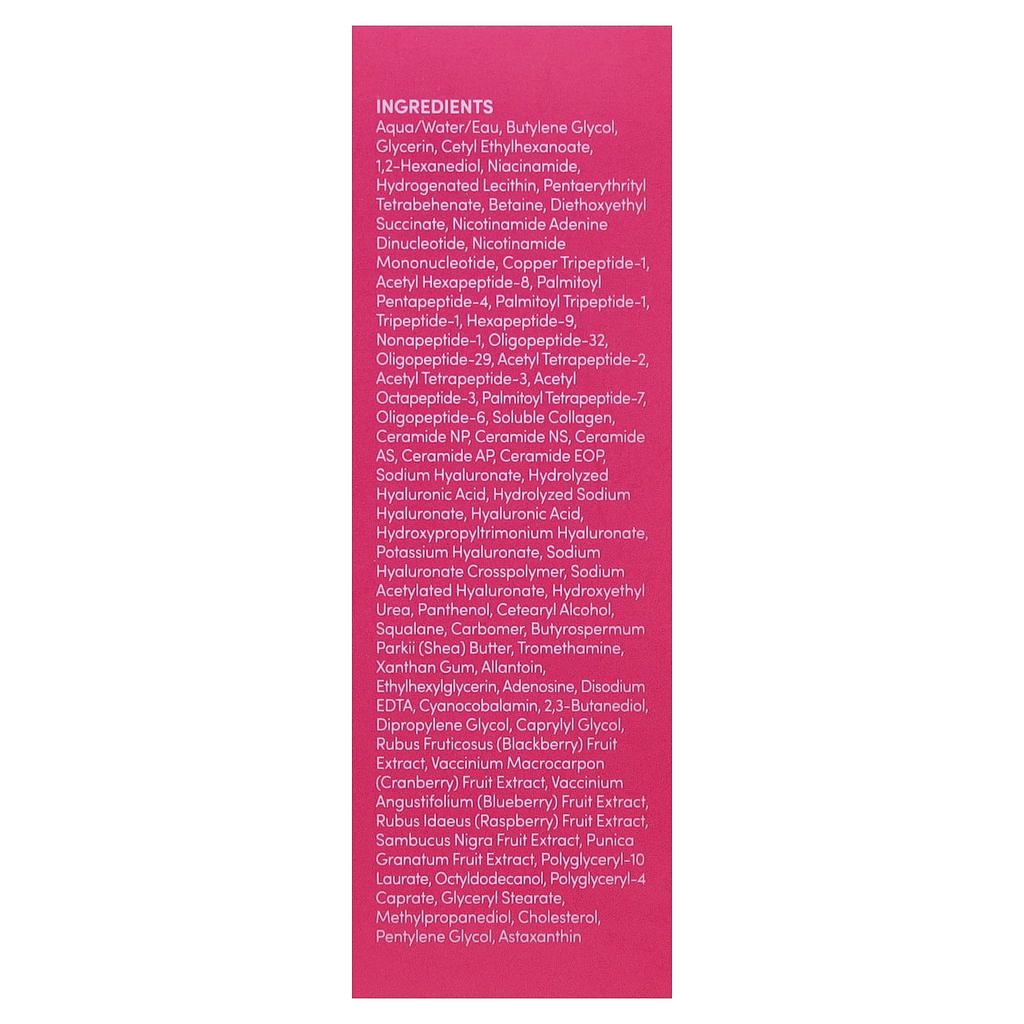 EQQUALBERRY, Lush Blush, NAD+ Peptide Boosting Serum, 30ml (1.01fl oz)