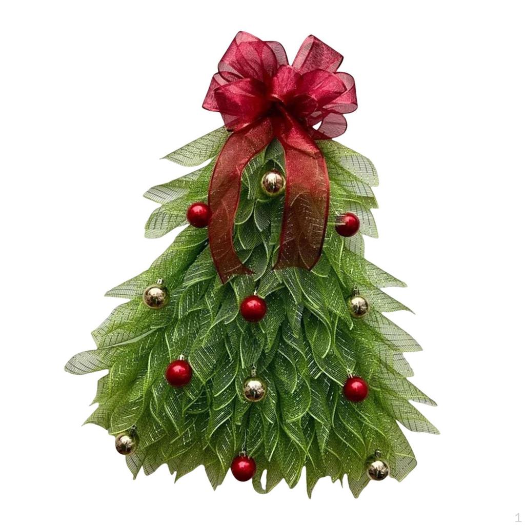 Artificial Xmas Garland for Front Door Christmas Tree Wreath Home Decor