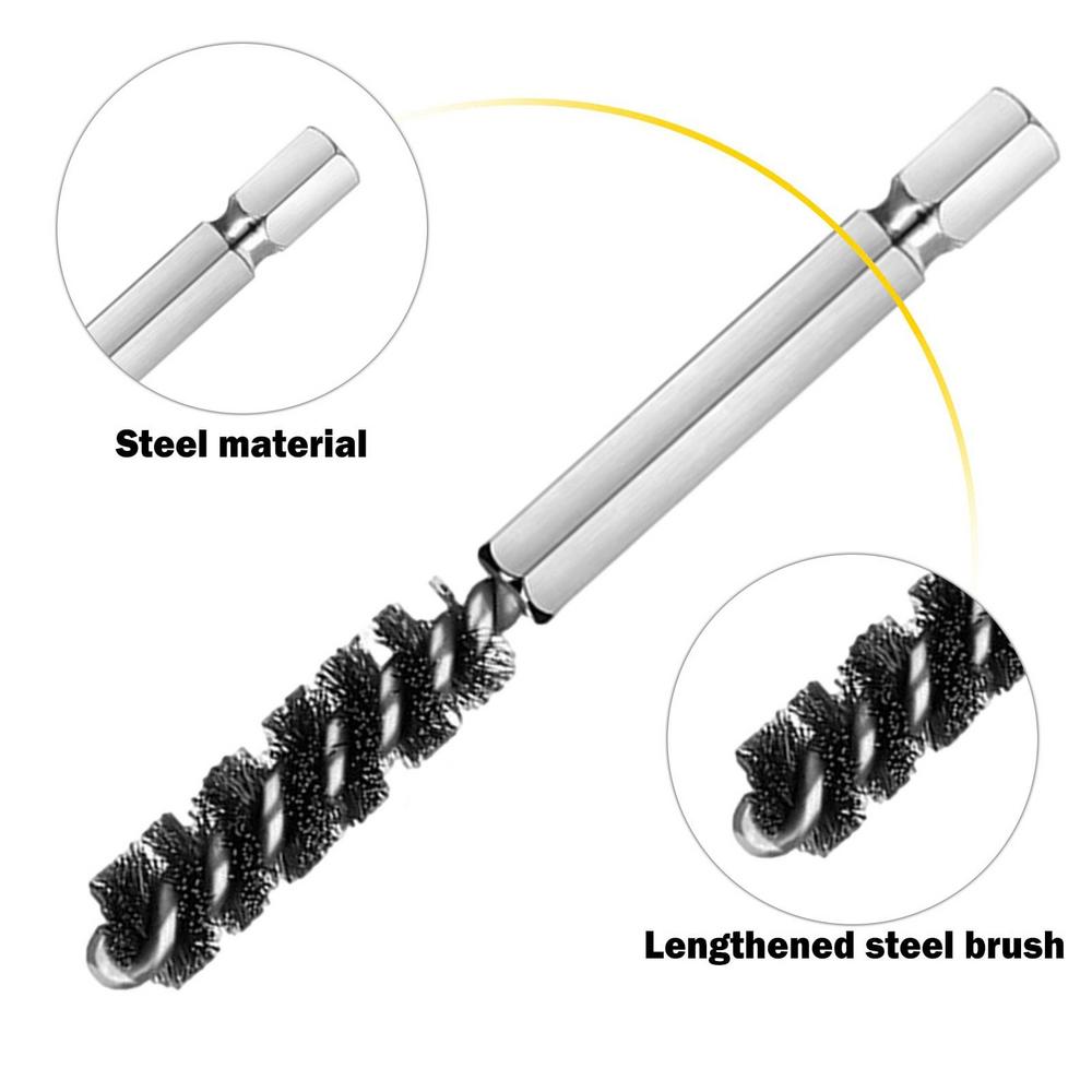 1PC 8MM Golf Clubs Head Hosel Brush Golf Club Wire Cleaning Polishing ToolS Electric Drill Wire Iron Wood Golf Accessories