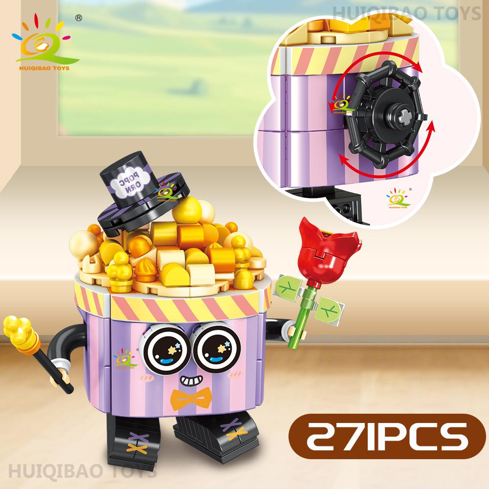 First-Class Huiqibao Self-Assembly Premium-Quality Gourmet Mechanical Machine First-Class Cute First-Class Popcorn Superior-Grade Cake High-Standard