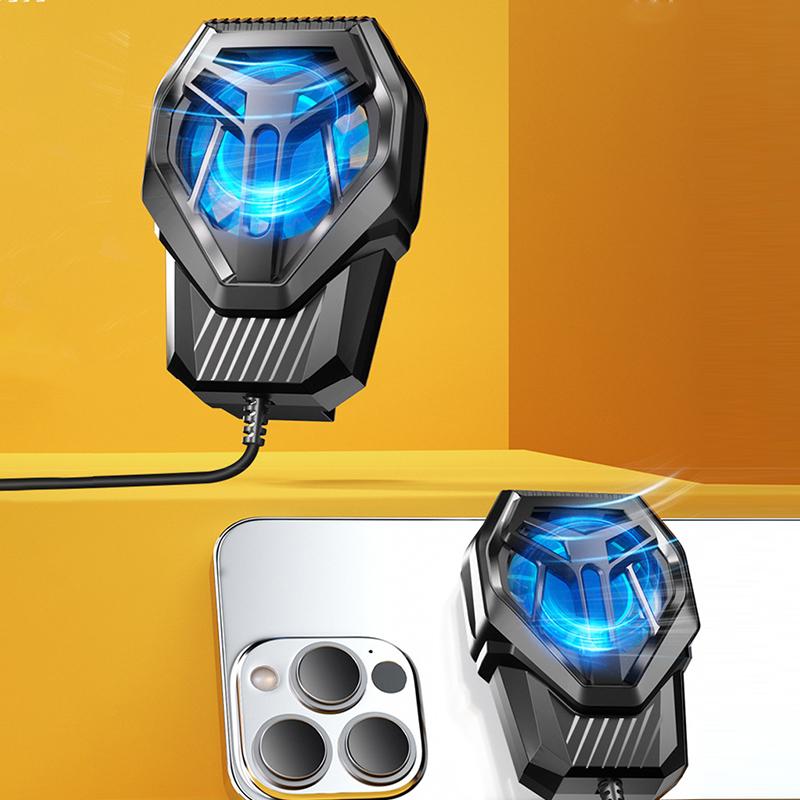 Portable Cooling Fan Mini Cooling Fans For Mobile Phone Silent Cooler Cell Phone Gaming Radiator Game Cooler