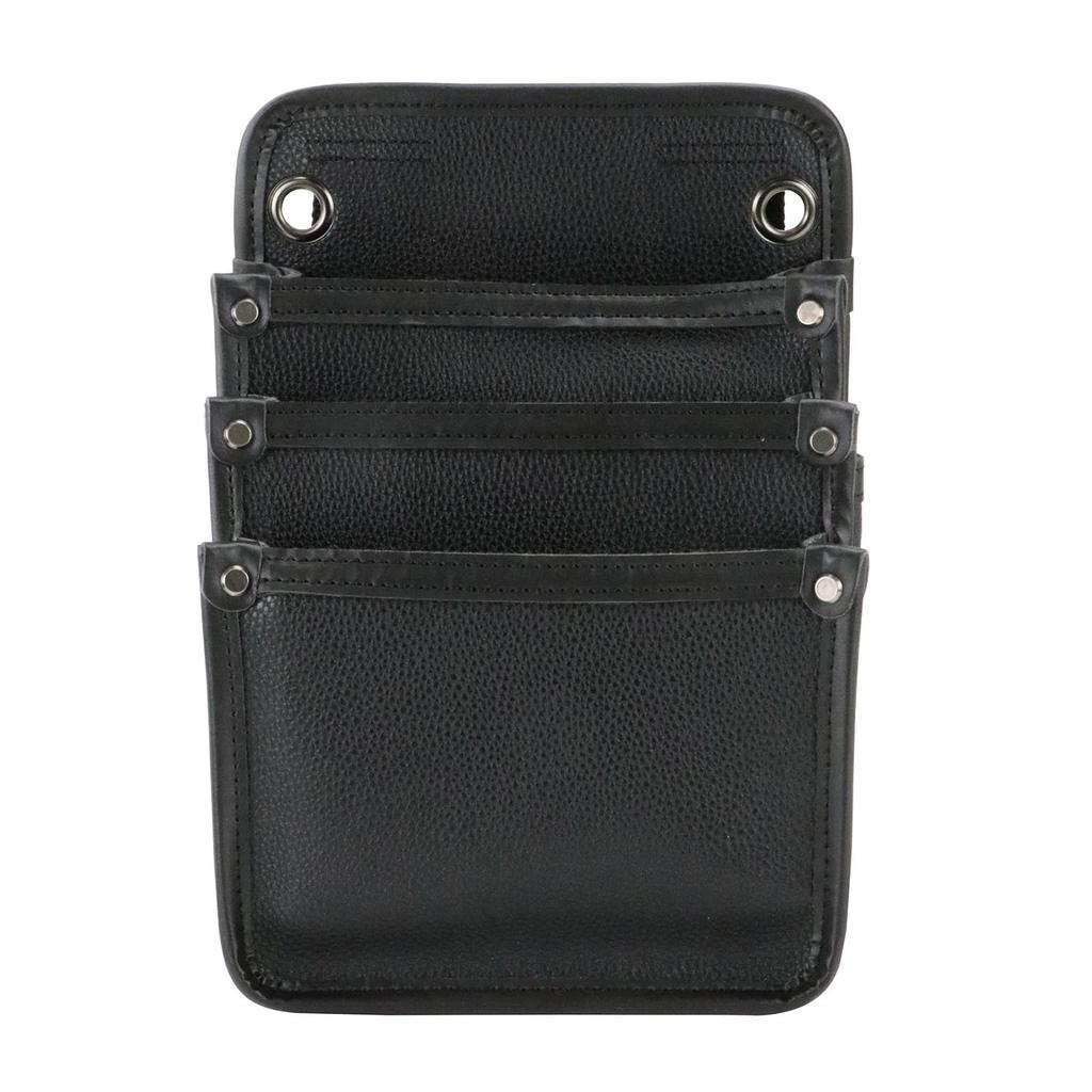 SK11 Black Tool Slim with Side Pouch, 3-Tier, Design, Pockets, SSL-NB-15
