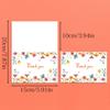 12Pcs Bohemian Wildflower Greeting Card with Envelope - Floral Thank You Card for Wedding, Birthday Party, Blank Note Card