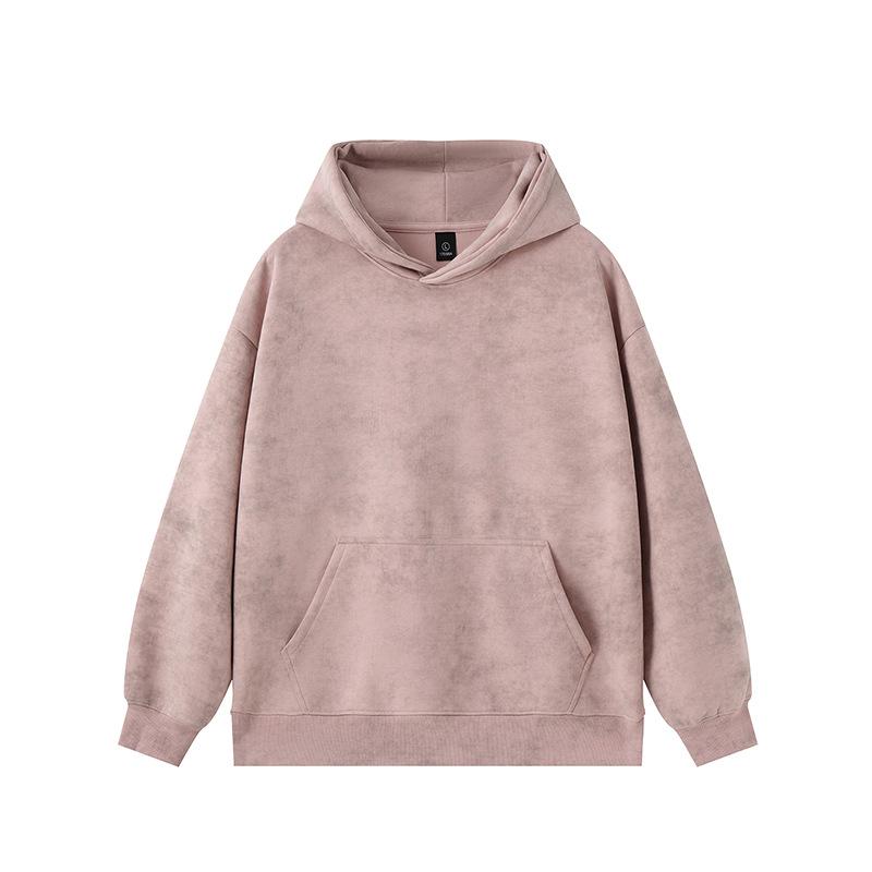 Tie-dye Dirty Sweater Man, Spring and Autumn Heavy American High Street Trend Loose Teen Hooded Jacket Man