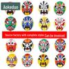 Chinese Opera Hand-Painted Face Mask