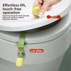 Toilet Lid Lifter Does Not Dirty Hands Toilet Portable Artifact Household Smart Toilet Seat Silicone Toilet Lid Lifter