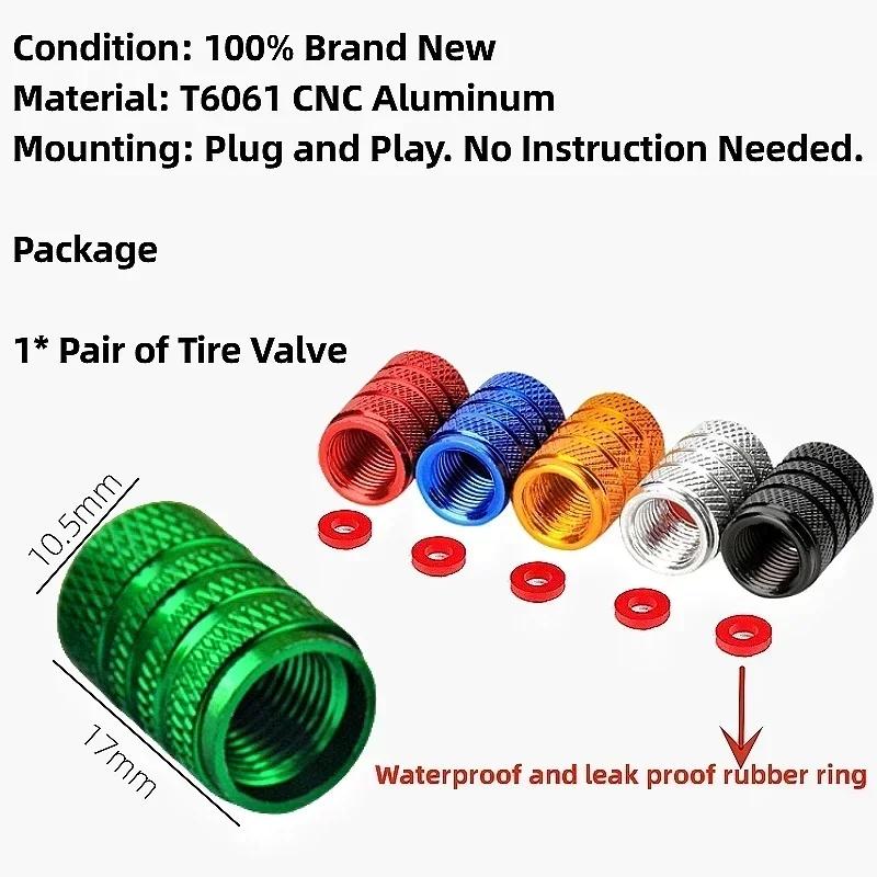 For Suzuki GSR 400 600 750 GSR400 GSR600 GSR750 Accessories Motorcycle CNC Aluminum Tire Valve Air Port Stem Cover Caps