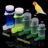 1Pcs Pet Bird Parrot Automatic Drinker Cups Feeder Bottle Bird Cage Parrot Feeding Tool Automatic Feeder Bowls And Drinkers