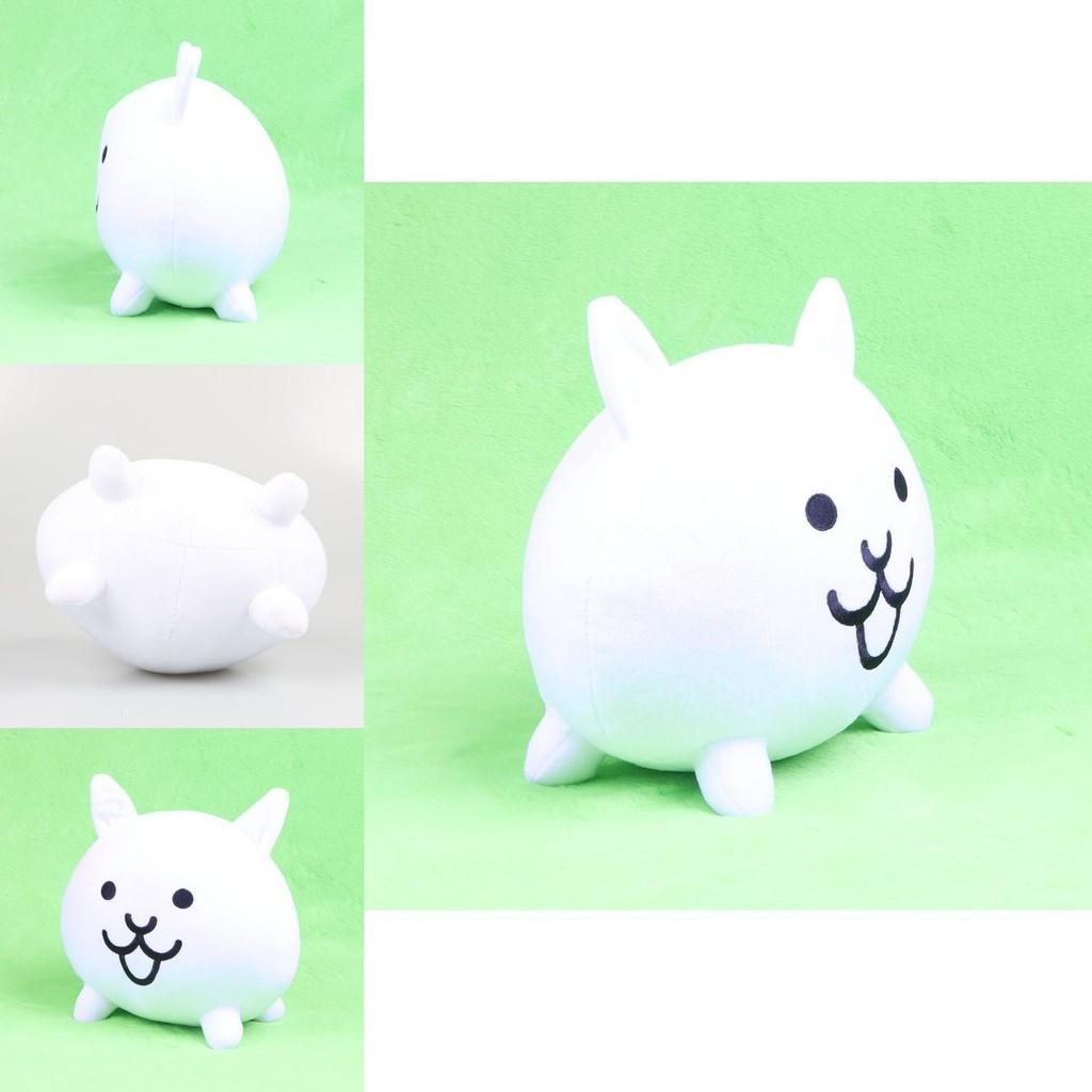Rozkošný plyšový bojový kočka s výplní z měkkého anime polštářku