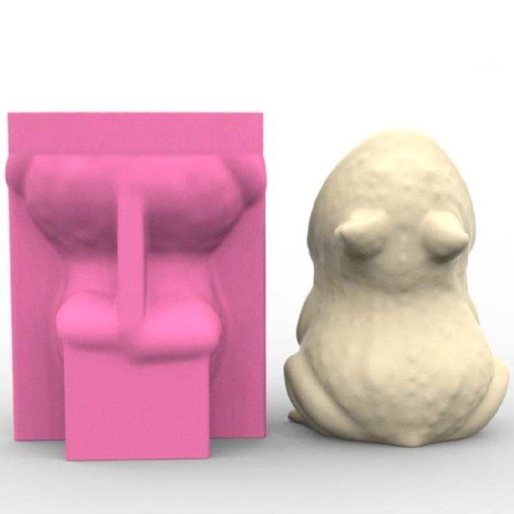 Frogs Shape Planter Mould Handmade Project Moulds Easy Demolding Molds Silicone Texture for Succulent Pots and Pen Holder