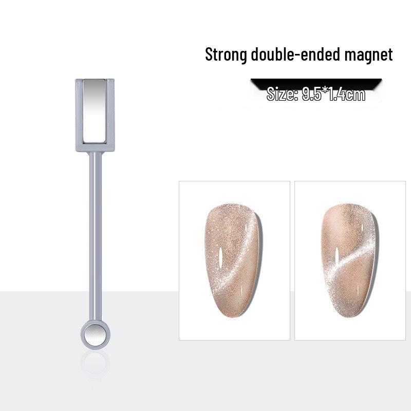 Multifunktionaler Katzenaugen-Nagelkunst-Magnet: Starker zylindrischer Magnet für ausgefallene Blitzeffekte.