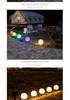Rainproof Solar Sphere Garden Lamp for Outdoor Lawn and Courtyard