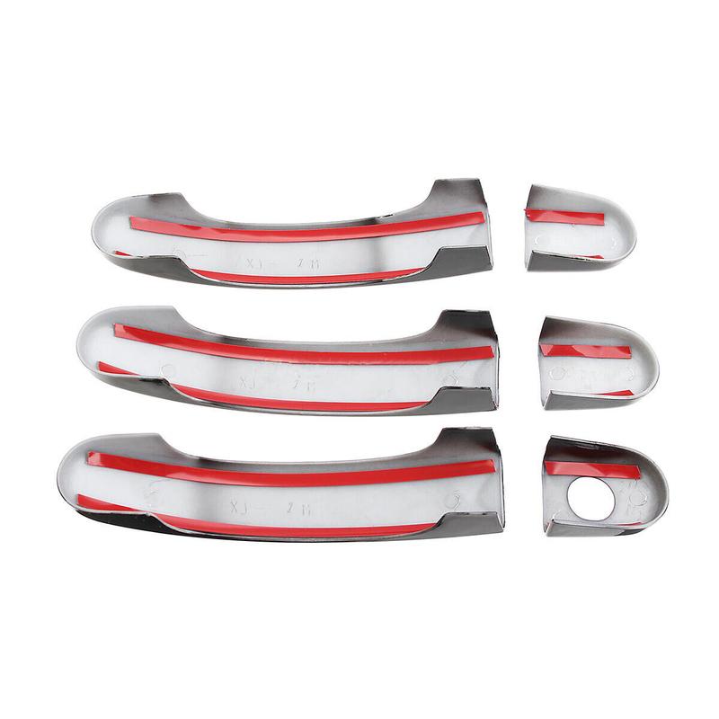 6pc Door Handle Protection Cover For Volkswagen KD T5 T6 03-09 Scratch-Resistant Wear-Resistant Door Handle Protection Accessory