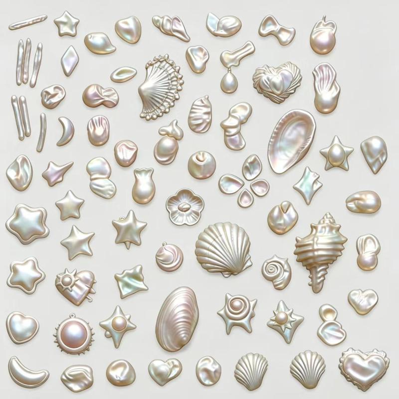 3D Nail Art Decoration Mold Butterfly Pearl Shell Patterns Heat Resistant Silicone Mould for DIY Nail Art Craft Manicure
