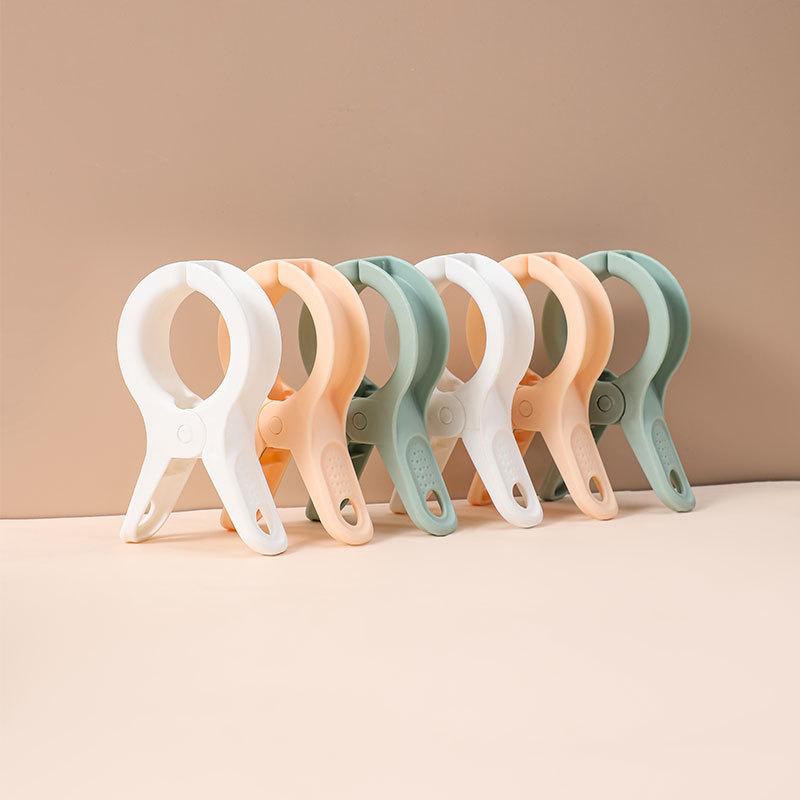 Clothes drying clips, Quilts drying large clips, multi-functional fixed windproof clips, plastic clips, household sheets clothes drying clamp