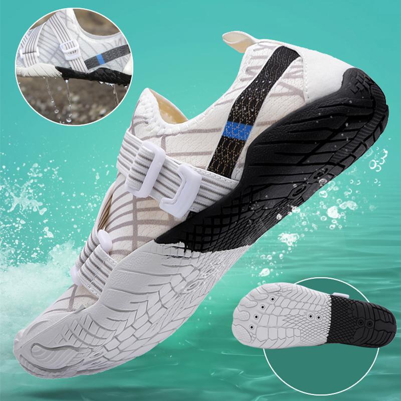 Men Swimming Water Shoes Women Barefoot Aqua Shoes Upstream Outdoor Beach Sandals Yoga River Sea Diving Surfing Wading Sports Sneakers