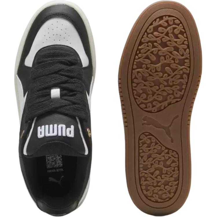 Puma Park Luna Comfortable Fashion Low-Top Casual Shoes Women Sneaker Black White 402509-01