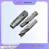 Yihai 4-Flute White Steel Carbide High-Speed End Mill Cutter, 2-25mm Straight Shank