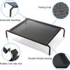 For  Elevated Dog  Sofa Bed 3 Sizes Available Outdoor Pet Bed Dog & Cat Camping Bed Black