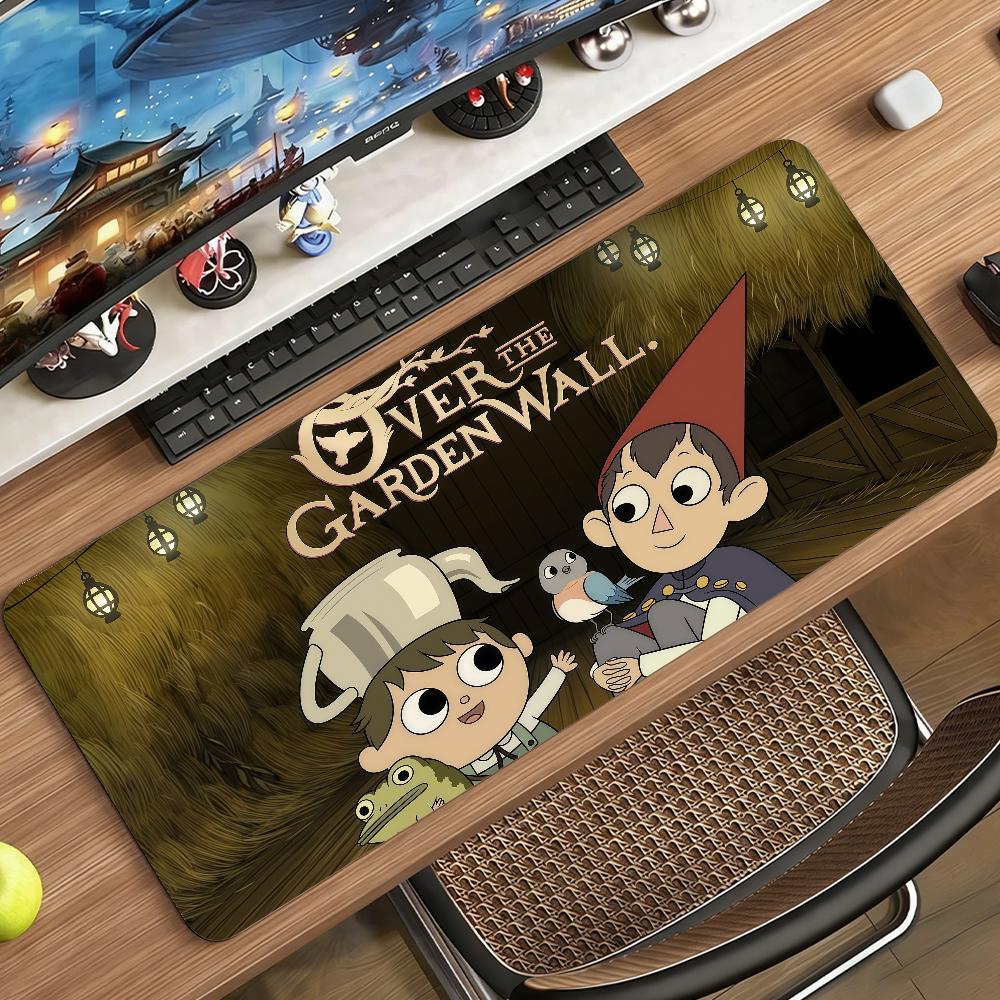 Cartoon O-Over the G-Garden W-Wall-S Mouse Pad Non-slip Rubber Gamer Balance Computer Mat Decoracion Deskmat Laptop Office Large