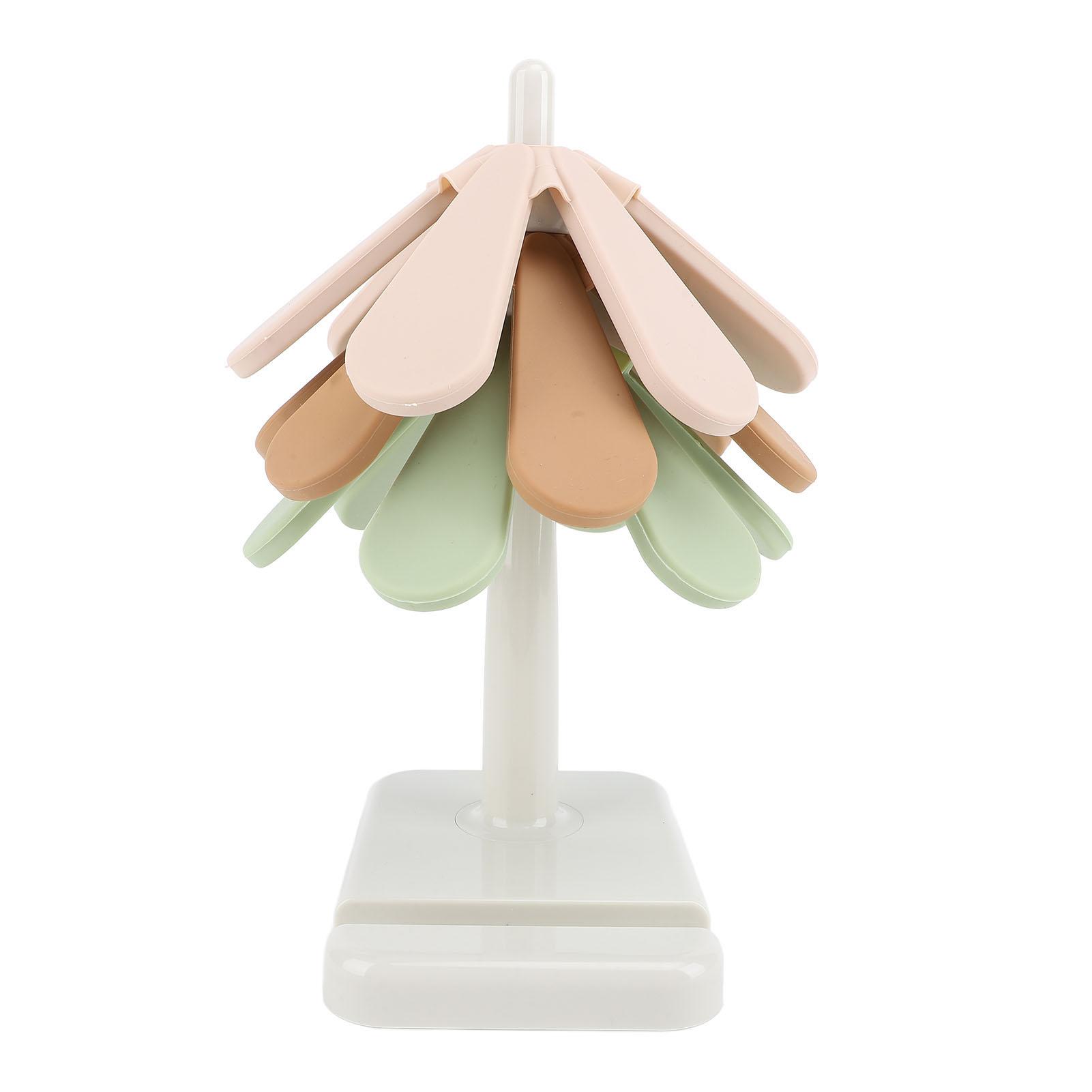 

Силиконовая подставка для горячих блюд, подставка в форме дерева, набор подставок, изолированная, термостойкая, штабелируемая, силиконовая