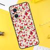 Christmas Santas seamless Deer For OPPO Reno 14F 13F 12F 11F 10 11 12 13 14 Pro 8T 7 8 Lite OPPO Find X9 X8 X6 X5 Pro Case